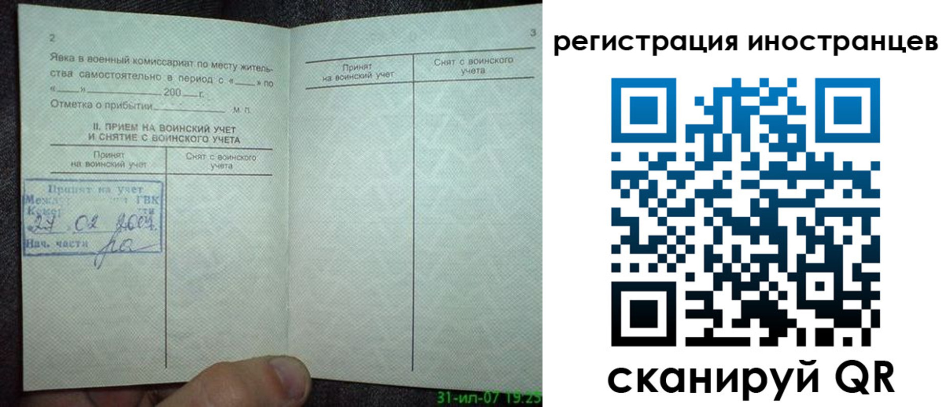 временная регистрация для всех в Пушкино